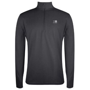 Karrimor Mens Quarter Zip Long-Sleeved Tracksuit Top / Charcoal